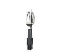 Mepal - Set di posate a 3 a due azzurra (blu scuro),
