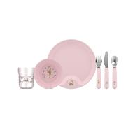 Mepal - Set di stoviglie per bambini Mio Little Dutch - stoviglie per bambini - Con bicchiere, piatto per bambini, ovetto e posate per bambini - Lavabile in lavastoviglie e senza BPA - Set da 6 pezzi