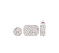 Mepal - Set di pausa Campus Little Dutch - Set per bambini con borraccia pop-up, contenitore per il pranzo e la frutta - Set pranzo per la scuola o in viaggio - Lavabile in lavastoviglie - 400 + 750 +