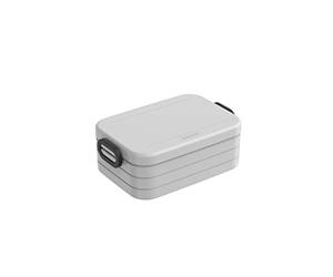 Mepal Take a Break Midi - Scatola porta-pranzo in edizione limitata da 900 ml, con divisorio, per preparazione anticipata pasti, lavabile in lavastoviglie, in polipropilene, grigio (Cool Grey)