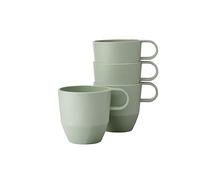 Mepal - Tazza 4 pezzi Silueta - Tazza per tè e caffè - Lavabile in lavastoviglie e microonde - Stoviglie - 300 ml - Nordic white