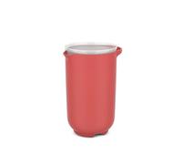 Mepal Tazza per mescolare con coperchio Chef it, Si inserisce nella porta del frigorifero, Base antiscivolo per maggiore stabilità, Lavabile in microonde e lavastoviglie, 1000 ml, Coral