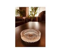 MEPED Posacenere In Vetro Di Lusso In Cristallo, 14 Cm, Grande, Da Esterno, Decorazione Da Scrivania, Regalo Per L'home Office