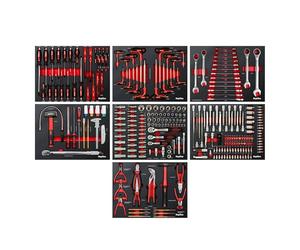 Mephisto 7 inserti con utensili come set a cricchetto, chiave a cricchetto, chiave ad anello con funzione a cricchetto, chiave a cricchetto, metrica, in Soft Inlays in Carbon Lock adatto per WZW 71008