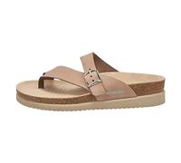 Mephisto Donna Helen Pelle Ciabatte Infradito Anatomiche (Light Taupe, numeric_37)