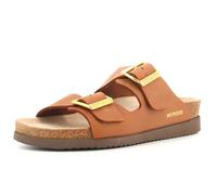 Mephisto Donna Hester Leather Nubuck Camel Sandali 40 EU