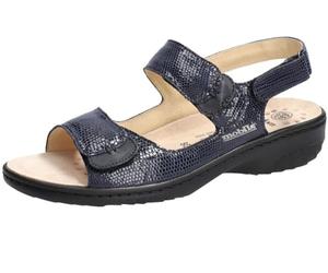 Mephisto, GETHA Mobils, Sandalo, Pelle, Blu - 40