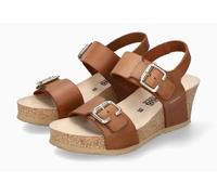 Mephisto Lissandra Cammello Pelle Zeppa Comfort Sandali Donna Taglie 36-42 Nuovo