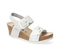 Mephisto Lissia, Sandalo da Donna con Zeppa (White, numeric_40)