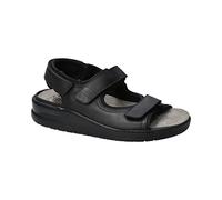 Mephisto Mobils By Valden Sandali Uomo Oldbrush 11900 Black con Plantare in Sughero Estraibile, Size: 43 EU