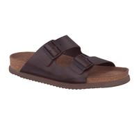 Mephisto Nerio Sandalo Comfort Marrone Scuro Slide Da Uomo Taglie US 7-15/40-48