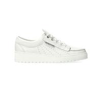 Mephisto Rainbow Scarpe Uomo Camoscio Bianco Stringate Suola Fissa