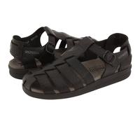 Mephisto Sam Nero Grano Comfort Sandalo Da Pescatore Uomo Taglie 40-48 NUOVO