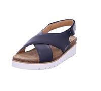 Mephisto Sandali Blu Plantare Estraibile Donna Mobils Tally Silk 36