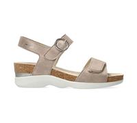 Mephisto - Sandalia con Zeppa Beige e Cinghie in Velcro - -Shoes -Donna -Beige -39 EU