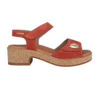 Mephisto - Sandalia da donna in camoscio rosso - Franka - - Shoes - Donna - Rosso - 36 EU