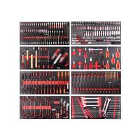 Mephisto Set di 8 inserti con cricchetto, set di cacciaviti, cricchetto ad anello, set di chiavi dinamometriche, set di pinze in inserti morbidi in carbonio Lock