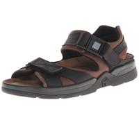 Mephisto Shark Fit S579-5700 Leather Mens Sandals - Black - 7.5 UK - 42 EU - 8 US