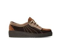 Mephisto Sneaker da donna, velluto marrone scuro, 38 EU