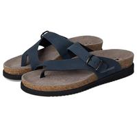 Mephisto Womens Helen Navy Nubuck Sandals 37 EU