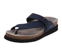 Mephisto Womens Helen Navy Nubuck Sandals 38 EU
