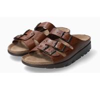 Mephisto Zach Fit Tan Grain Sandalo Comfort Slide Uomo Taglie EU 40-48 NUOVO