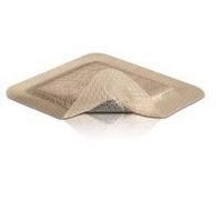 Mölnlycke(R) Mepilex(R) Border Ag Medicazione Antimicrobica All-In-One In Schiuma Con Safetac(R) Misura 7,5x7,5cm 5 Pezzi