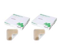 Mepilex Lite Medicazione In Schiuma Di Poliuretano 10X10 Cm 5 Pezzi 2x