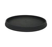 MePla Sottobicchieri Roma - Arrotondato Sottobicchieri - Intemperie - Resistente Ai Raggi UV Sottovaso per Fiori - ø26 - Antracite