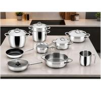 MEPRA Batteria Pentole 16 Pezzi Acciaio Inox
