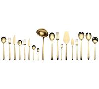 MEPRA Linea Ice Oro Servizio, 151 Pezzi, Acciaio Inossidabile 18/10