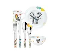 Mepra S.P.A. Natura, set 7 stoviglie per bambini Natura, set 7 stoviglie per bambini