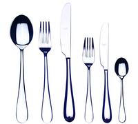 Mepra, Set di Posate Natura, 36 Pezzi, Acciaio Inossidabile, Made in Italy, Lavastoviglie, Servizio Posate 6 Persone, Stile Contemporaneo
