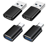 Mepsies Adattatore USB a USB C 4 Pezzi, Adattatore USB Tipo C a USB3.0
