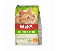 MERA Cats Pollo (10 kg), cibo secco per gatti adulti, senza cereali e sostenibile, con elevato contenuto di carne