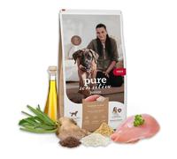 Unbekannt Mera Pure Sensitive Junior Cibo Secco per Cuccioli di Cane, al Gusto di Tacchino e Riso per Cuccioli sensibili (Etichetta in Lingua Italiana Non Garantita)