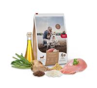 Mera Pure Sensitive - Cibo per cani Mini > Tacchino e riso, cibo secco per cani sensibili al cibo, senza glutine e ipoallergenico, fodera monoproteica per razze piccole (4 kg)