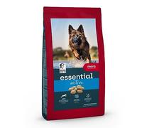 MERA Essential Active 2 kg | cibo secco per cani sportivi | cibo secco per cani sani con pollame | Dry Dog Food con Omega-3 & 6 per pelle e pelo