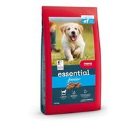MERA Essential Junior Cibo secco per cuccioli di tutte le razze e taglie | Omega-3 e Omega-6 per pelle e pelliccia lucida | Dry Dog Food