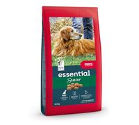 MERA Essential Senior Cibo secco per cani, 2 kg, cibo secco per cani anziani di tutte le razze e dimensioni, omega-3 e omega-6 per pelle e pelo lucido | Dry Dog Food