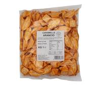 Mera & Longhi Caramelle Quadre Arancio - Confezione da 1 kg