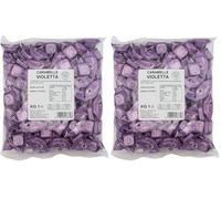 Mera & Longhi Caramelle Quadre Violetta - Confezione da 2 kg
