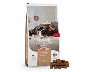 MERA Puppy Pure Sensitive con tacchino e riso (12,5 kg), cibo per cuccioli facilmente digeribile, cibo secco senza glutine senza frumento