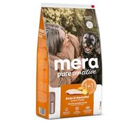 MERA Pure Sensitive, anatra e patata, 12,5 kg, cibo per cani anziani senza cereali, sensibile alle monoproteine, con protezione articolare e colostro