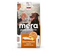 MERA Pure Sensitive, anatra e patata per adulti, 12,5 kg, cibo per cani senza cereali, sensibile alle monoproteine, per cani adulti, pelle e pelliccia sani