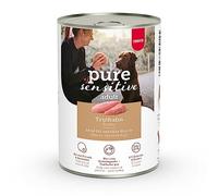 MERA Pure Sensitive tacchino (6 x 400 g), cibo per cani bagnato ad alto contenuto di carne e senza cereali, cibo umido al 100% di proteine animali per cani sensibili, proteine singole