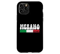 MERANO City Italia Vintage Bandiera Italia per gli amanti dei viaggi Custodia per iPhone 11 Pro