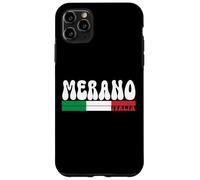 MERANO City Italia Vintage Bandiera Italia per gli amanti dei viaggi Custodia per iPhone 11 Pro Max