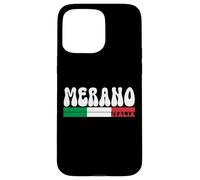 MERANO City Italia Vintage Bandiera Italia per gli amanti dei viaggi Custodia per iPhone 15 Pro Max