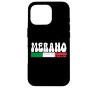 MERANO City Italia Vintage Bandiera Italia per gli amanti dei viaggi Custodia per iPhone 16 Pro